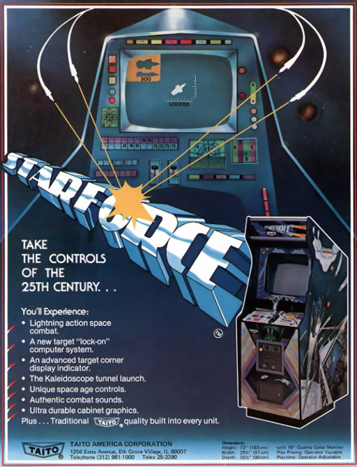 Star Force Arcade Game Cover